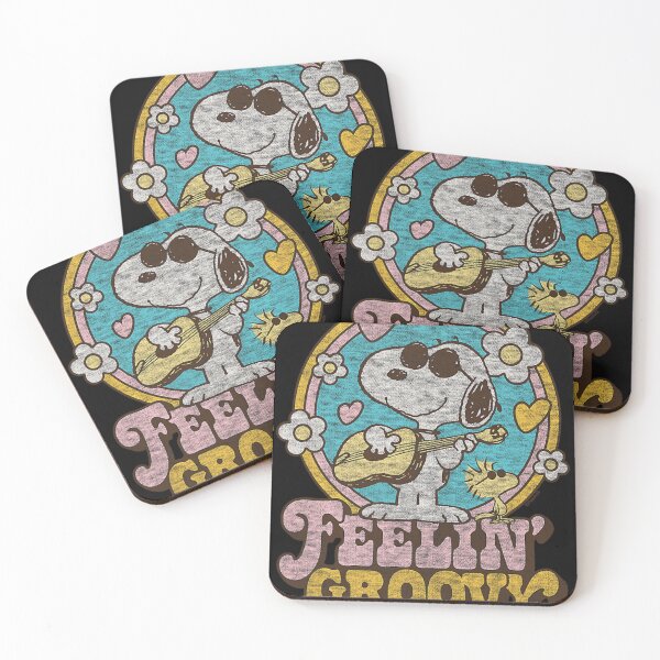 Item preview,  Peanuts Feelin Groovy Retro Snoopy Guitar designed and sold by Serge Helou.