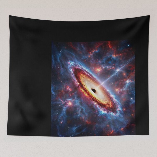 Item preview, Black Hole with Accretion Disk and Jet designed and sold by didiersoyer.