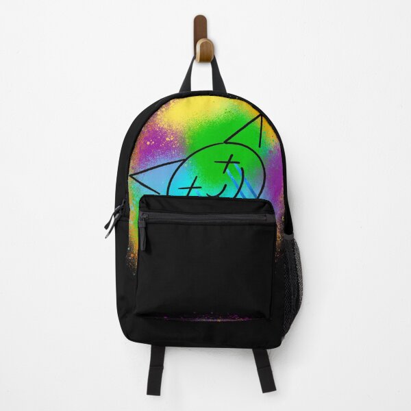 Item preview, Happy Cat Rainbow Splash - Psychedelic Kawaii Illustration designed and sold by TheArtOfTreble.