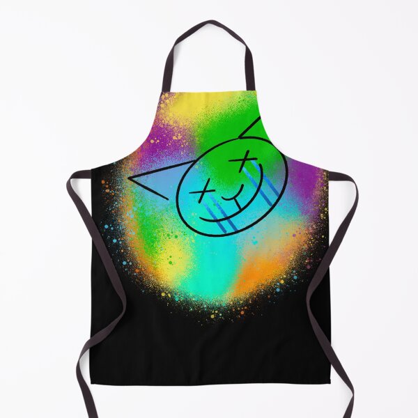 Item preview, Happy Cat Rainbow Splash - Psychedelic Kawaii Illustration designed and sold by TheArtOfTreble.