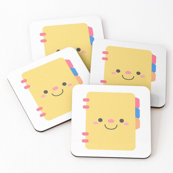 Item preview, Cute Spiral Notebook Character with colorful Index Tabs for School and Office Stationery  designed and sold by nuchz.