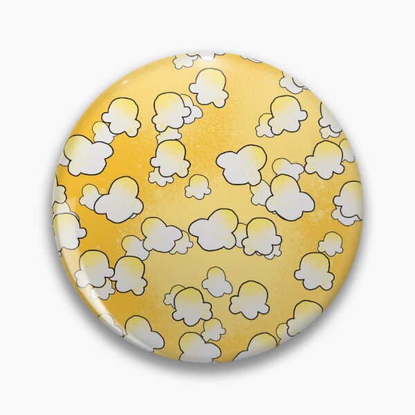 Item preview, Popcorn Pattern - Cute Yellow Snack Illustration designed and sold by TheArtOfTreble.