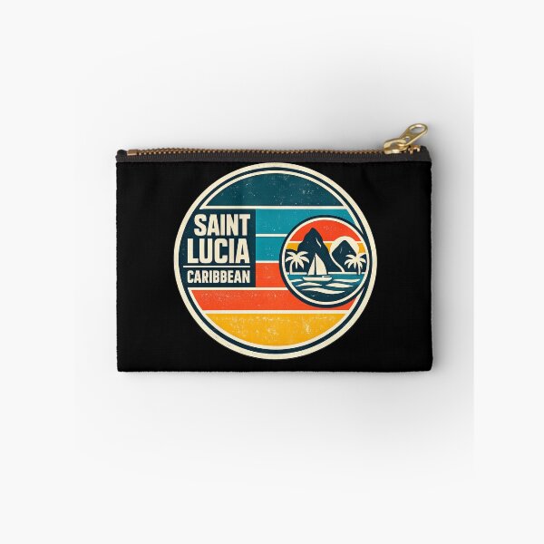 Item preview, Caribbean Island Retro St Lucia designed and sold by scicilysimonee.