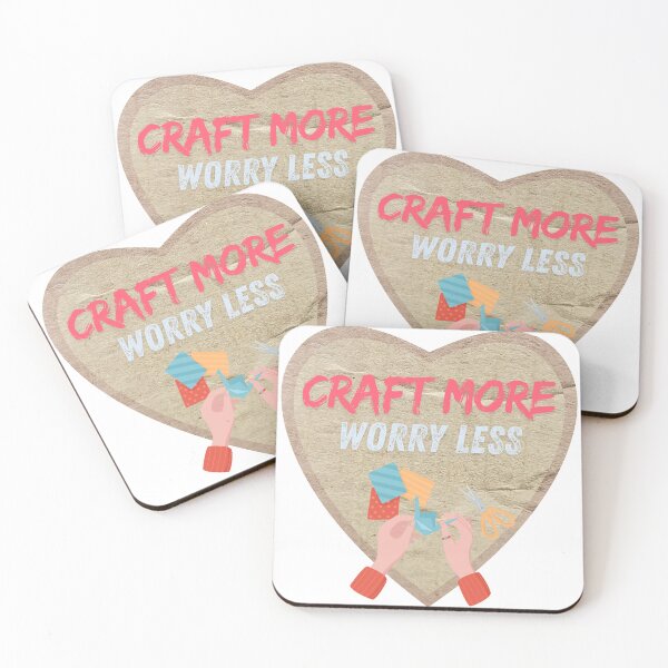 Item preview, Craft More Worry Less designed and sold by JessicasCraftyC.