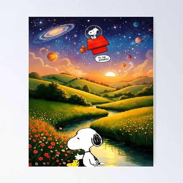 Item preview, Snoopy's Space Adventure designed and sold by Bensoncreatives.