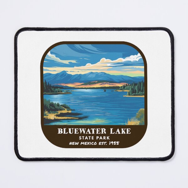 Item preview, Vintage Bluewater Lake State Park (New Mexico) designed and sold by RabbitK.