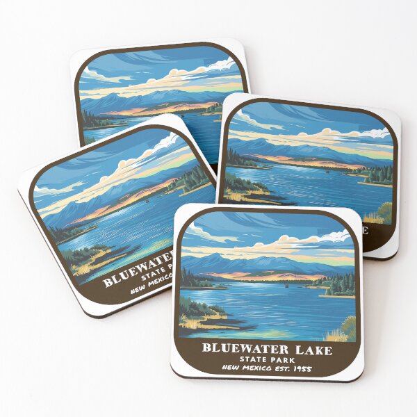 Item preview, Vintage Bluewater Lake State Park (New Mexico) designed and sold by RabbitK.