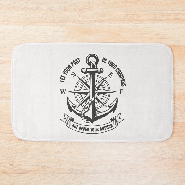 Item preview, Let Your Past Be Your Compass But Never Your Anchor designed and sold by ManiaGrania.