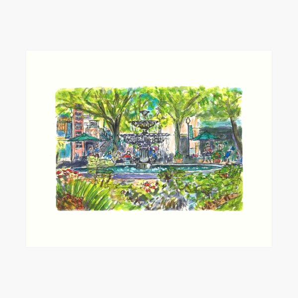 Item preview, Hyde Park Village designed and sold by lllgallery.