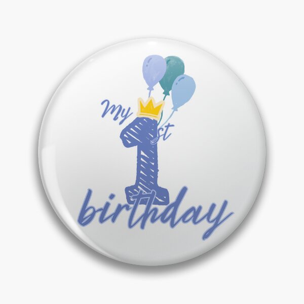 Item preview, 1st birthday BLUE designed and sold by JessicasCraftyC.