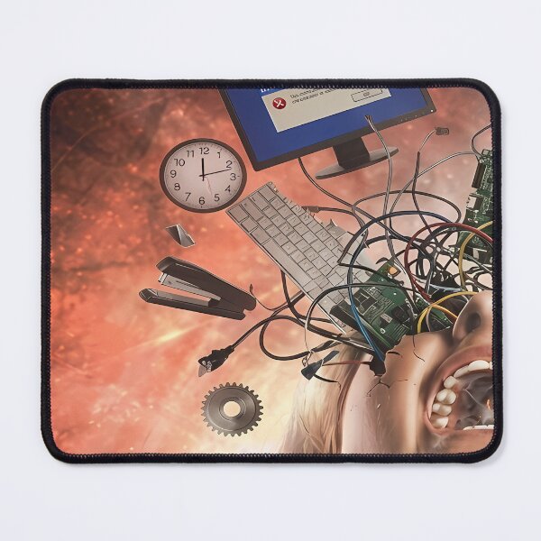 Item preview, Scream of Corporate Chaos designed and sold by DeBrainstore.