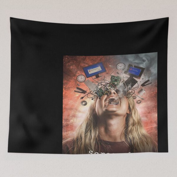 Item preview, Scream of Corporate Chaos designed and sold by DeBrainstore.