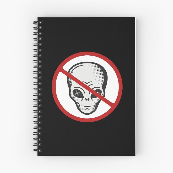 Item preview, Prohibited Alien Sign, Novelty Signage, Extraterrestrial  designed and sold by AASparksDesigns.