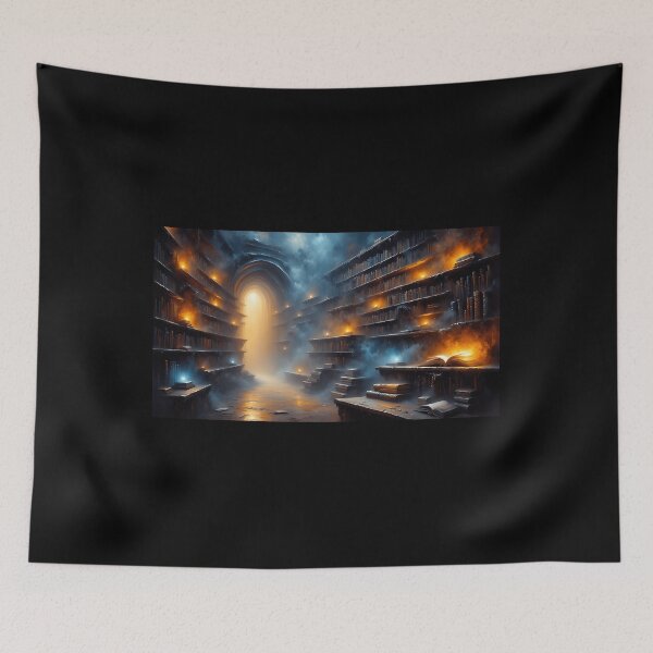 Item preview, Library Of Mysteries Dark Academia designed and sold by hvwajkwe46.