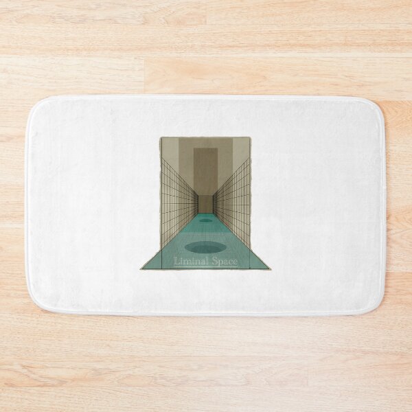 Item preview, Pool Corridor Liminal Space Poster designed and sold by hvwajkwe46.