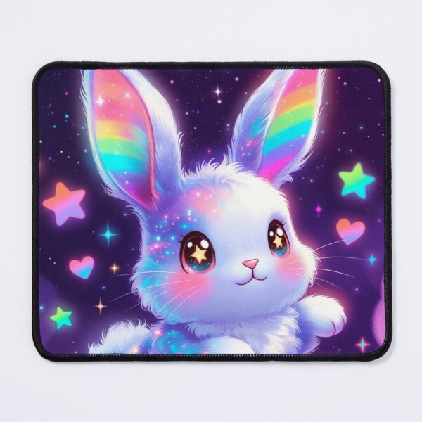 Item preview, Rainbow Galaxy Bunny Sparkle designed and sold by CoquetteLunaCo.