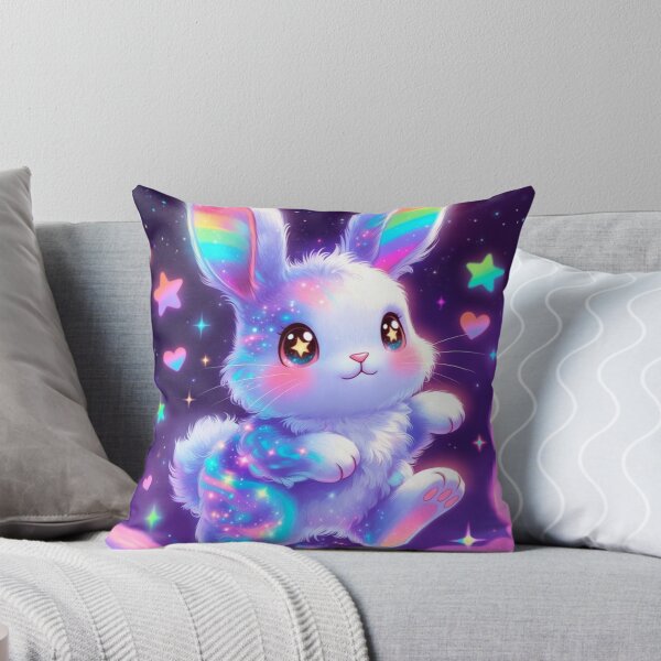 Item preview, Rainbow Galaxy Bunny Sparkle designed and sold by CoquetteLunaCo.