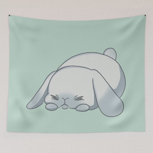 Item preview, Cozy sleepy Holland lop Bunny loaf designed and sold by tayaan.