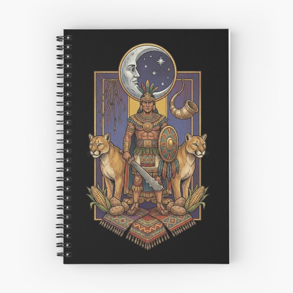 Item preview, Inca Warrior Protector under the Starry Moon designed and sold by HANANTI.