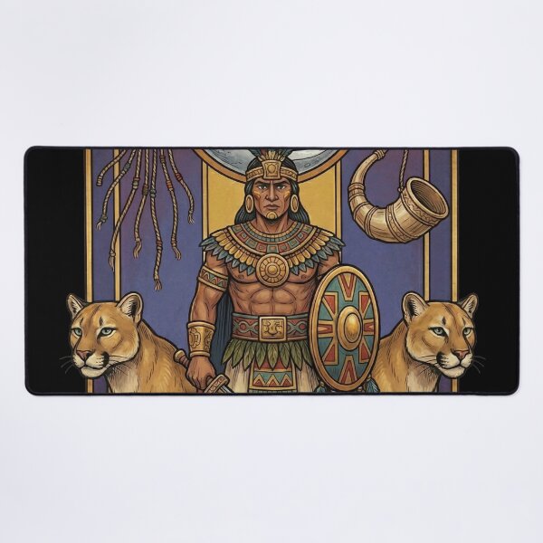Item preview, Inca Warrior Protector under the Starry Moon designed and sold by HANANTI.