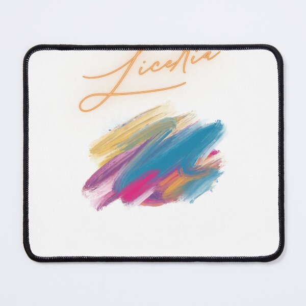 Item preview, Neon Liceria Gold & Azure Abstract designed and sold by ZisanArts.
