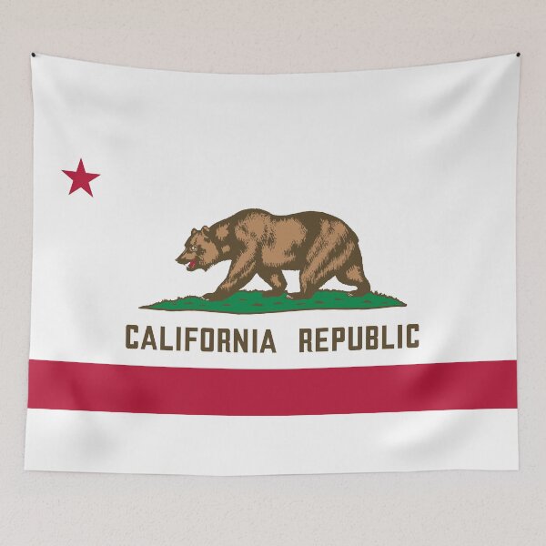 Item preview, California State Flag - Republic Bear & Golden State Pride designed and sold by NTGUILTY.
