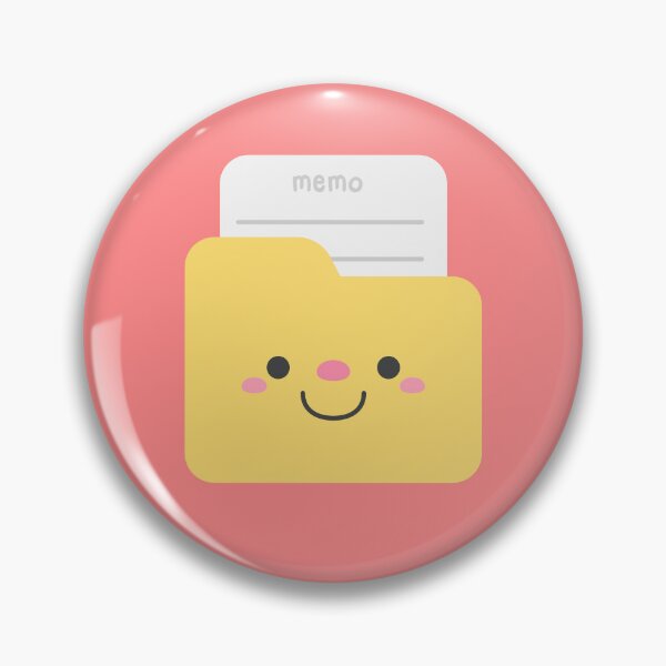 Item preview, Cute Office Folder Character with Memo Paper Note for Business Organization and School Supplies designed and sold by nuchz.
