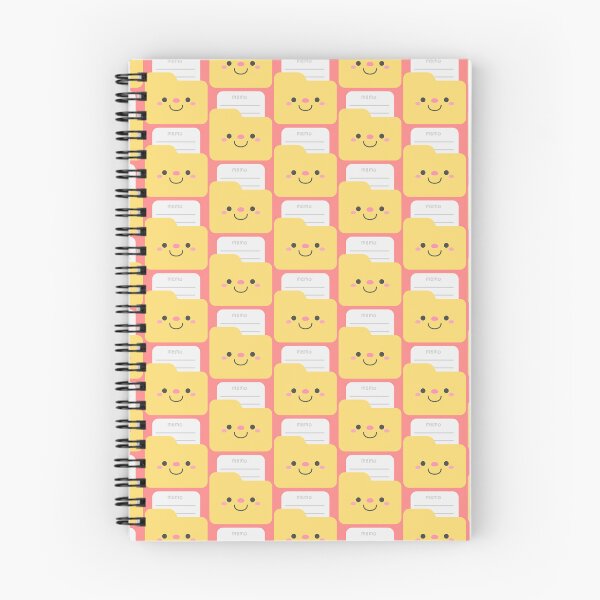 Item preview, Cute Office Folder Character with Memo Paper Note for Business Organization and School Supplies designed and sold by nuchz.