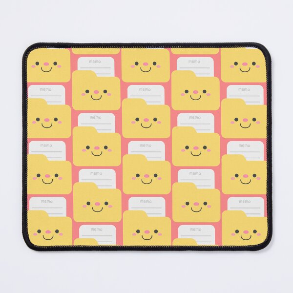 Item preview, Cute Office Folder Character with Memo Paper Note for Business Organization and School Supplies designed and sold by nuchz.