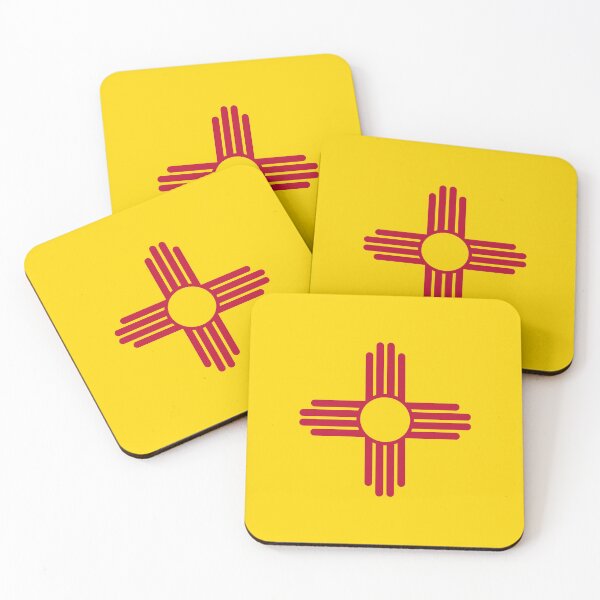 Item preview, New Mexico State Flag - Zia Sun Symbol & Land of Enchantment Pride designed and sold by NTGUILTY.