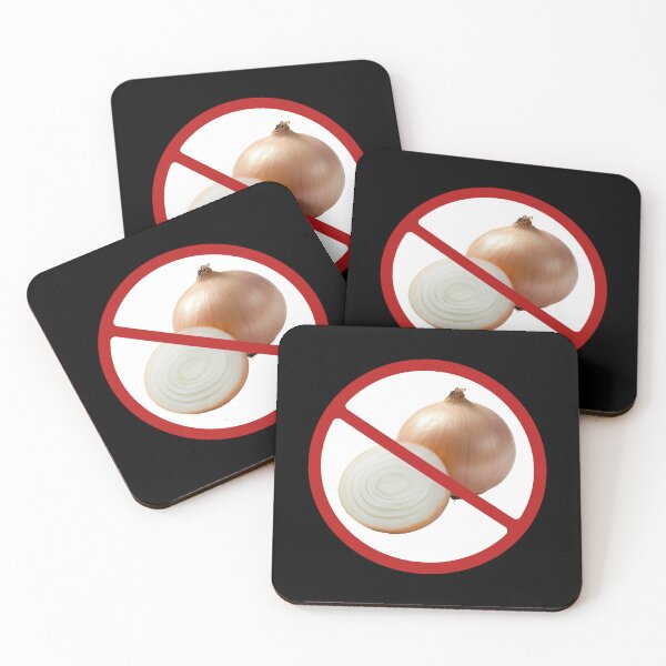 Item preview, Prohibited Sign Onions, Allergic, Signage, Novelty Sign designed and sold by AASparksDesigns.