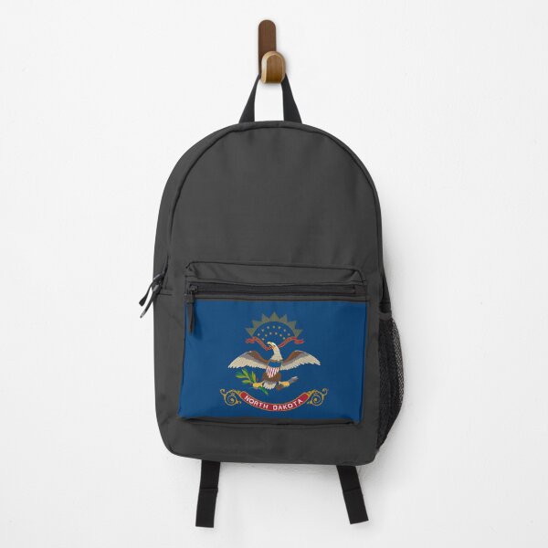 Item preview, North Dakota State Flag - Peace Garden State & Prairie Eagle Pride designed and sold by NTGUILTY.