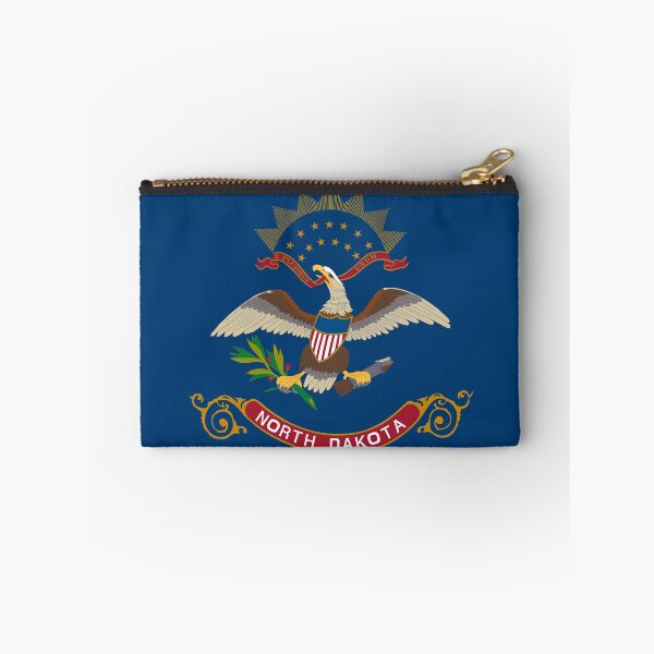 Item preview, North Dakota State Flag - Peace Garden State & Prairie Eagle Pride designed and sold by NTGUILTY.