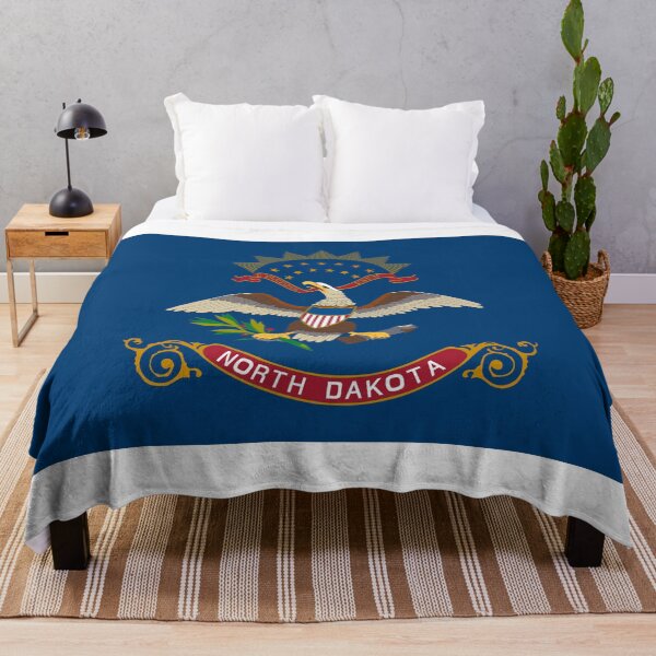 Item preview, North Dakota State Flag - Peace Garden State & Prairie Eagle Pride designed and sold by NTGUILTY.
