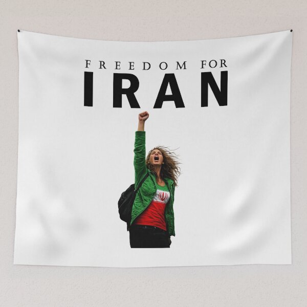 Item preview, Free Iran Symbol Flag Women designed and sold by PatternFariss.