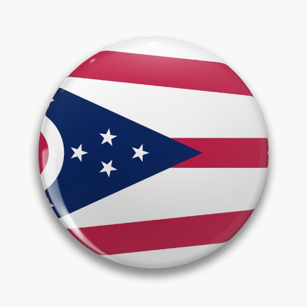 Item preview, Ohio State Flag - Buckeye Pride & Unique Burgee Heritage designed and sold by NTGUILTY.