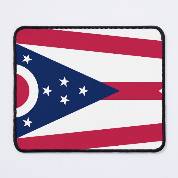 Item preview, Ohio State Flag - Buckeye Pride & Unique Burgee Heritage designed and sold by NTGUILTY.