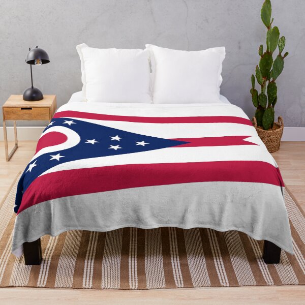 Item preview, Ohio State Flag - Buckeye Pride & Unique Burgee Heritage designed and sold by NTGUILTY.