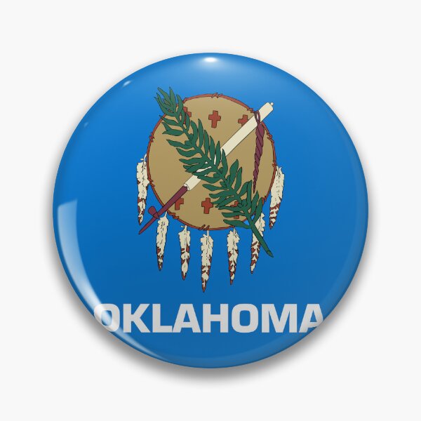 Item preview, Oklahoma State Flag - Sooner State & Native American Heritage designed and sold by NTGUILTY.