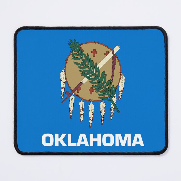 Item preview, Oklahoma State Flag - Sooner State & Native American Heritage designed and sold by NTGUILTY.