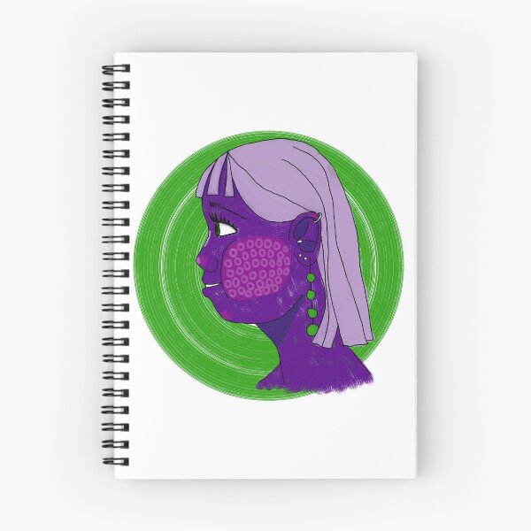 Aperçu de l'œuvre Jolie en violet créée et vendue par Create_With_Chaos.