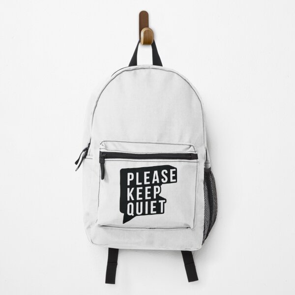 Item preview, Please Keep Quiet - Minimalist Modern Focus & Productivity Quote designed and sold by Miniature Store.