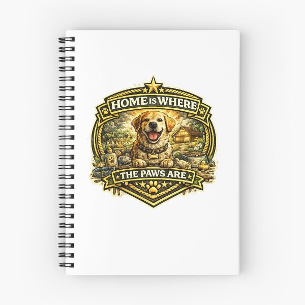 Item preview, Home Is Where the Paws Are designed and sold by Throwing-Corn.