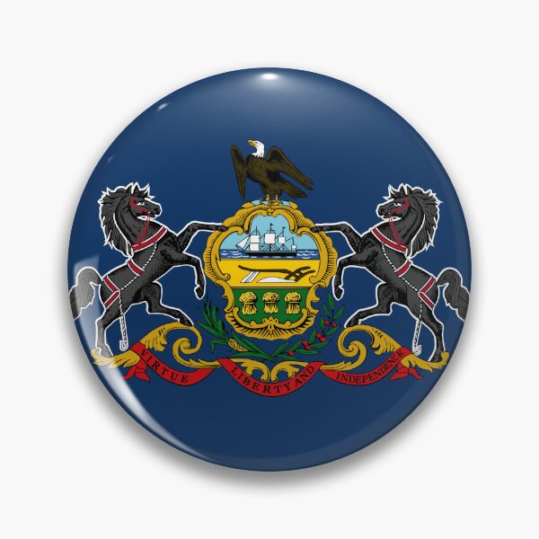 Item preview, Pennsylvania State Flag - Keystone State & Revolutionary Pride Heritage designed and sold by NTGUILTY.