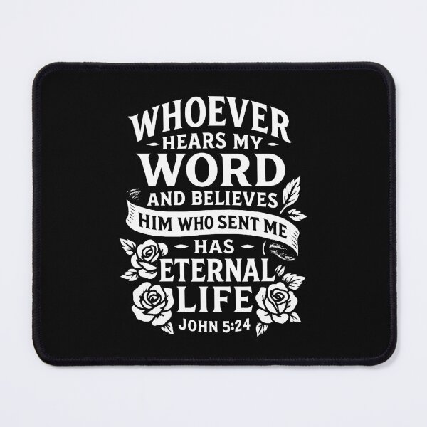 Item preview, John 5:24 Eternal Life designed and sold by plushism.