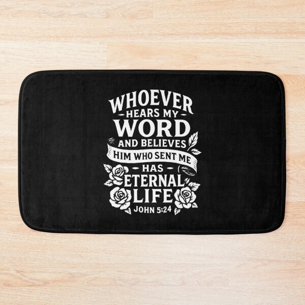 Item preview, John 5:24 Eternal Life designed and sold by plushism.
