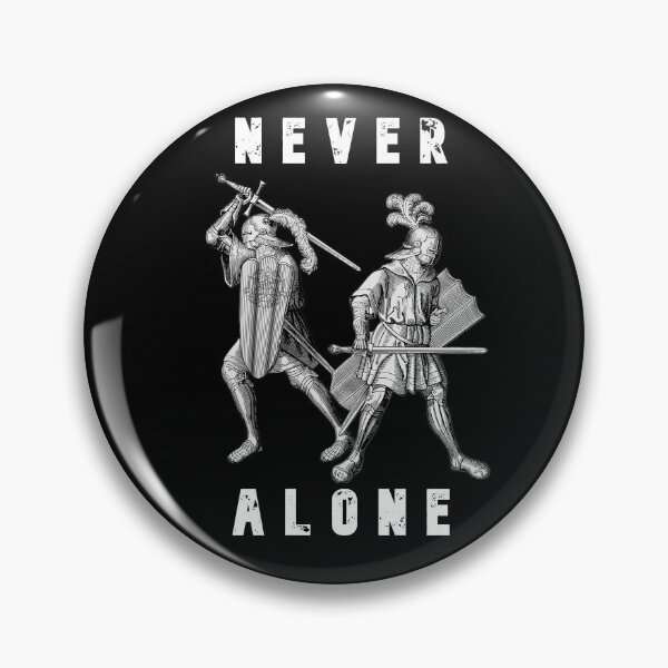 Item preview, Never Alone designed and sold by Herald of Memes.