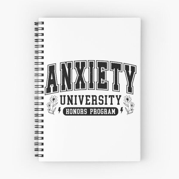 Item preview, Anxiety University – Honors Program | Funny College Mental Health Design designed and sold by AgnieszkaTees.