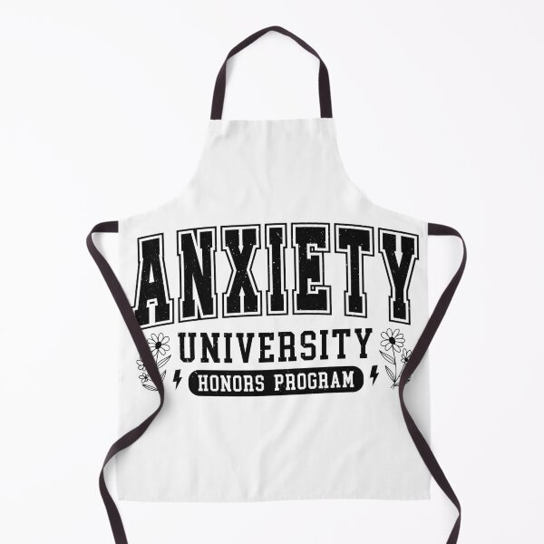 Item preview, Anxiety University – Honors Program | Funny College Mental Health Design designed and sold by AgnieszkaTees.