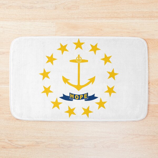Item preview, Rhode Island State Flag - Ocean State & Golden Anchor Hope Pride designed and sold by NTGUILTY.